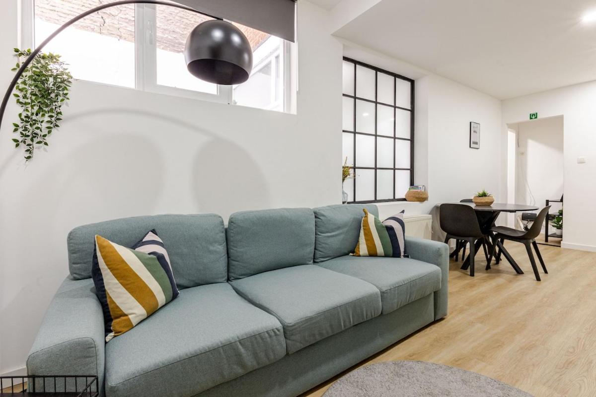 Cosy Appartement Met Tuin In Centrum Antwerpen Gratis Parking Free Parking! Extérieur photo