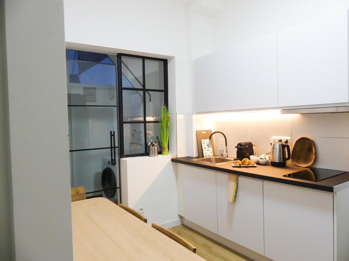 Cosy Appartement Met Tuin In Centrum Antwerpen Gratis Parking Free Parking! Extérieur photo