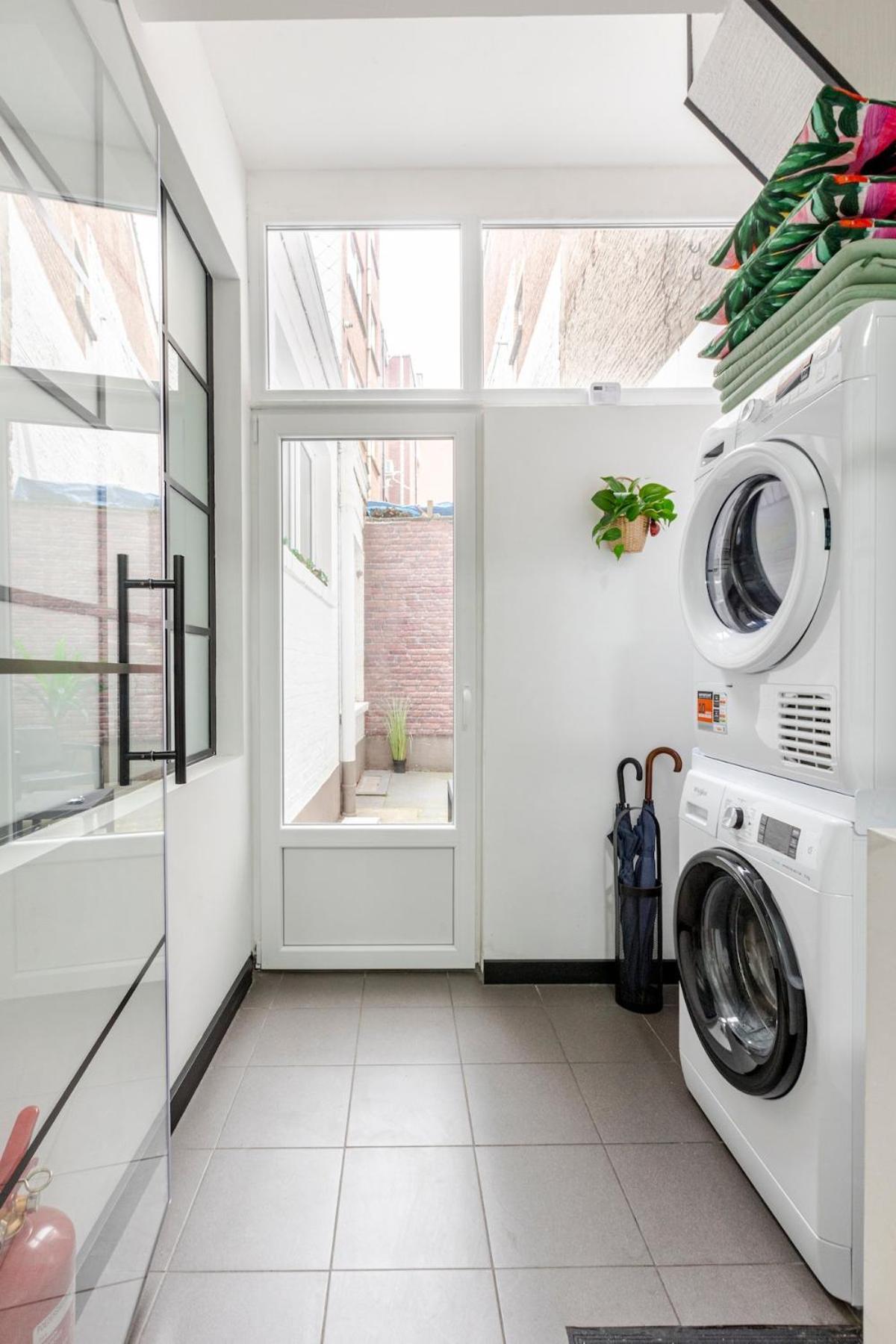 Cosy Appartement Met Tuin In Centrum Antwerpen Gratis Parking Free Parking! Extérieur photo