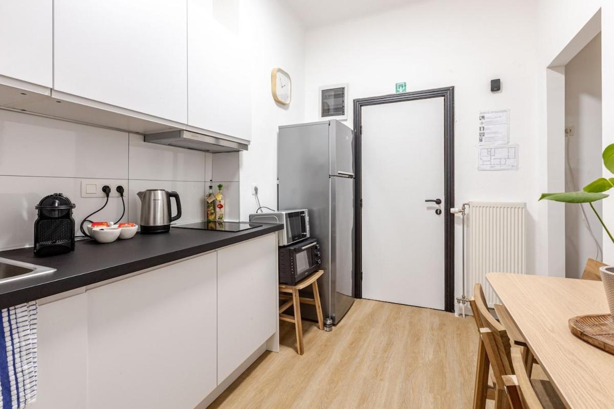 Cosy Appartement Met Tuin In Centrum Antwerpen Gratis Parking Free Parking! Extérieur photo